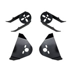 Upper & Lower Behind Axle Air Bag Mounting Bracket Kit - Fits 2.75"-3.25" Axle Tube