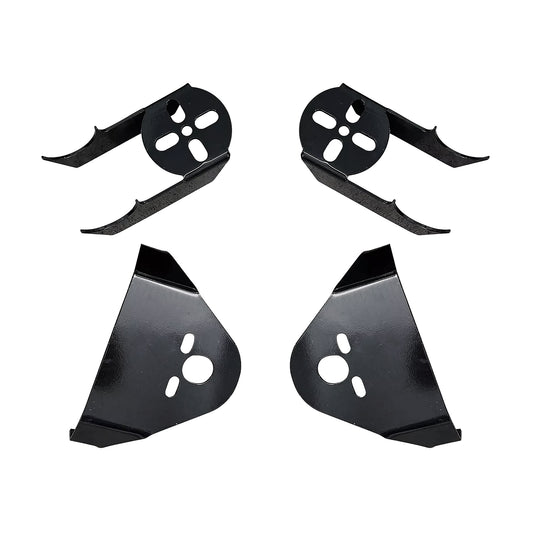 Weld On Upper Lower Behind Axle Mounting Bracket Air Bag Low Ride Suspension 3.25" Axle（DH001））