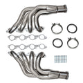 2.25" Stainless Steel Up & Forward Turbo Headers - Fits 1965-1972 Chevrolet Chevelle 1967-1972 Camaro 396 427 454 Muscle Car