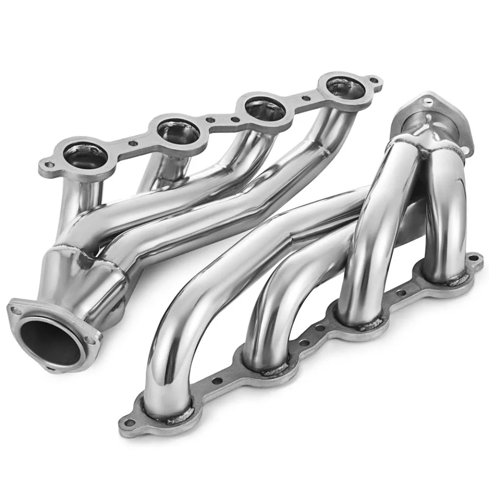 LS Swap Shorty Headers for S10 Blazer GMC Sonoma | LS1 LS2 LS3 5.3L 6.0L V8 | Ceramic Coated/Stainless Steel (EH006)