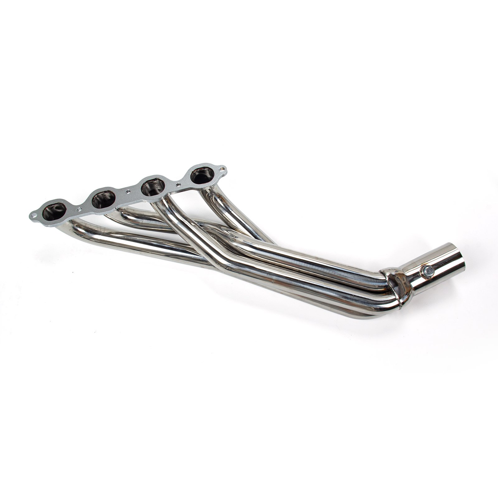 1-7/8" Polished 304 Stainless Steel Long Tube Exhaust Headers with 3" Y-Pipe - Fits 2014-2017 Chevy Silverado GMC Sierra 5.3L 6.2L Pickup Truck