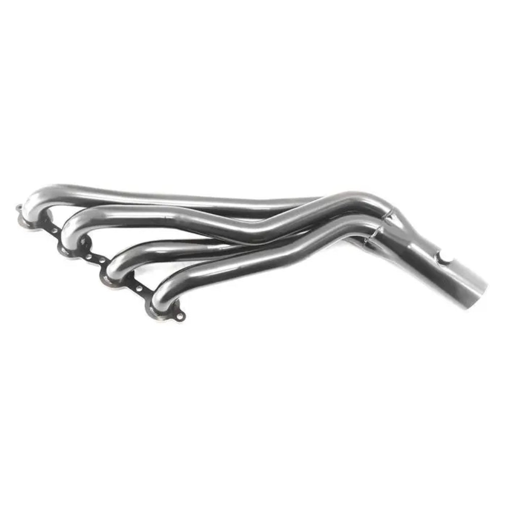 Long Tube 304 Stainless Steel Exhaust Headers & Y-Pipe Kit - Fits 1999-2006 Chevy Silverado GMC Sierra 1500 2500 4.8L 5.3L 6.0L V8 2WD