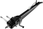 28/30/32 Inch Stainless Steel Tilt Steering Column Kit, Manual Floor Shift & Automatic, Polished Chrome / Black Coated - Fits 1955-1959 Chevy GM Hot Rod